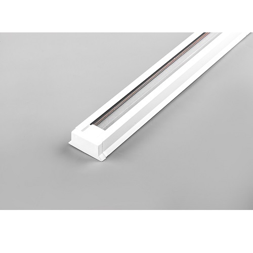 Шинопровод осветительный однофазный Имидж 220В Белый 2м фото Шинопровод осветительный однофазный Имидж 220В Белый 2м картинка